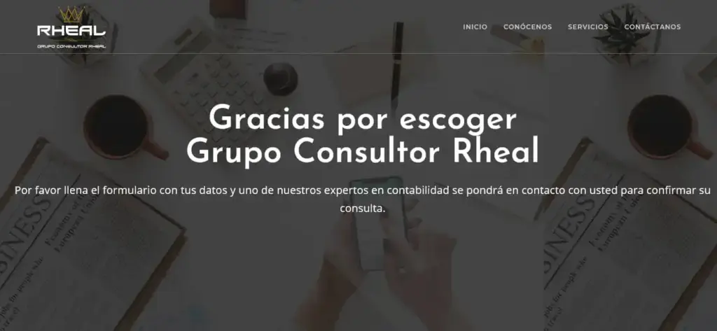Grupo Consultor Rheal Consulta Pro Web Design