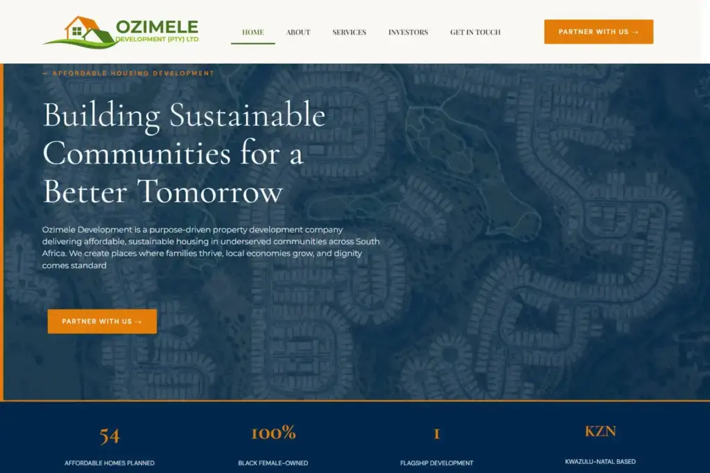 Ozimele Development Responsive Website Design By Pro Web Design