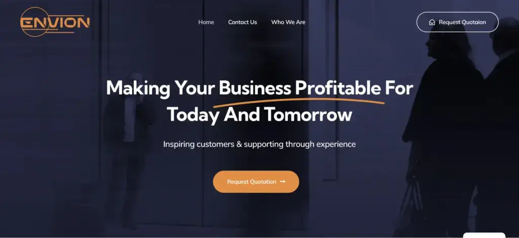 Pro Web Design Business Envion